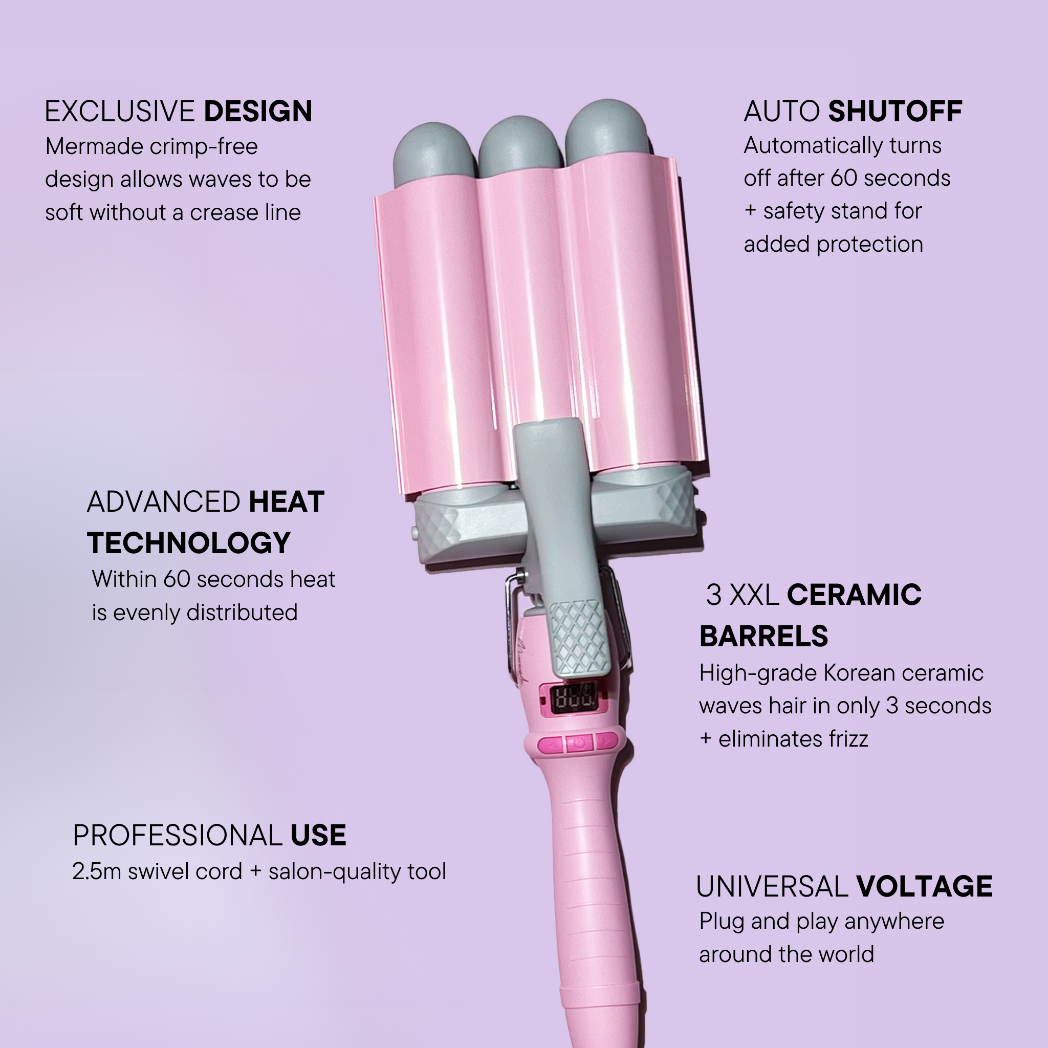 Mermade Pro hair waver